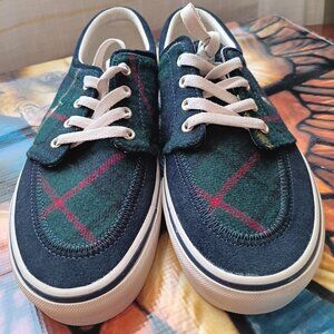 Men's Tartan Wool Plaid Polo Ralph Lauren